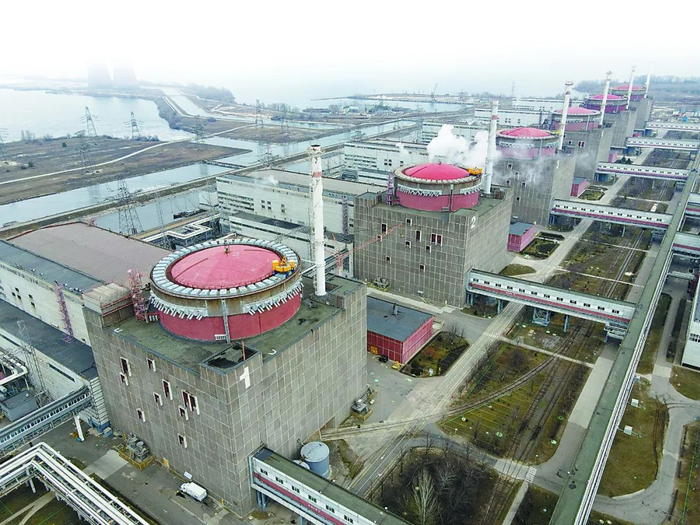 扎波罗热核电站 图源：视觉中国