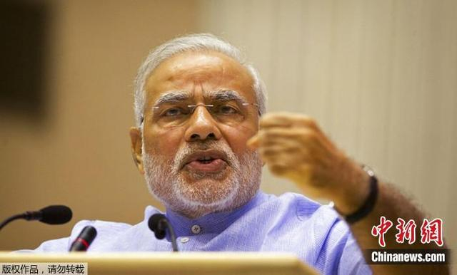 资料图：印度总理莫迪。 