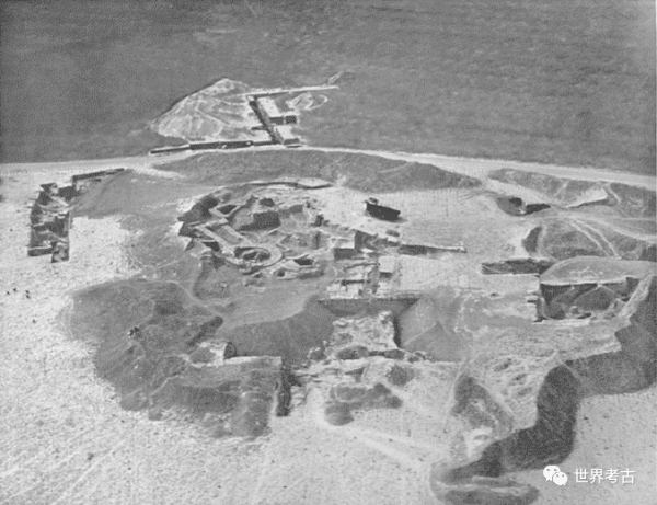 阿尔帕契亚的发掘区航拍图