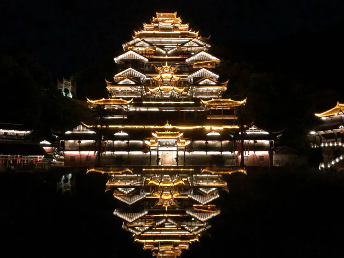 彭水蚩尤九黎城  重庆演艺股份供图