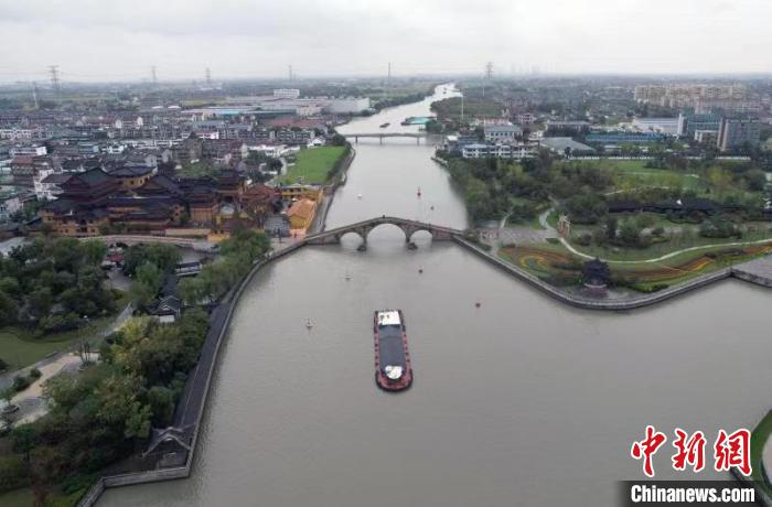 航拍长虹桥 秀洲区委宣传部供图