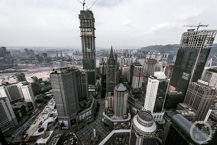 ▲2013年的解放碑。范晓东 摄 