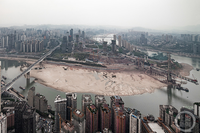 ▲2012年的江北嘴。范晓东 摄 