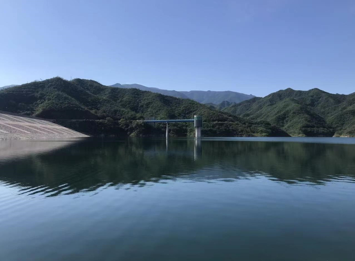 斋堂水库水量丰沛。斋堂水库管理所供图
