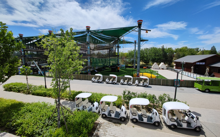 公园将打造成北京市最大最具活力的一站式户外活动综合体。新京报记者 王巍 摄