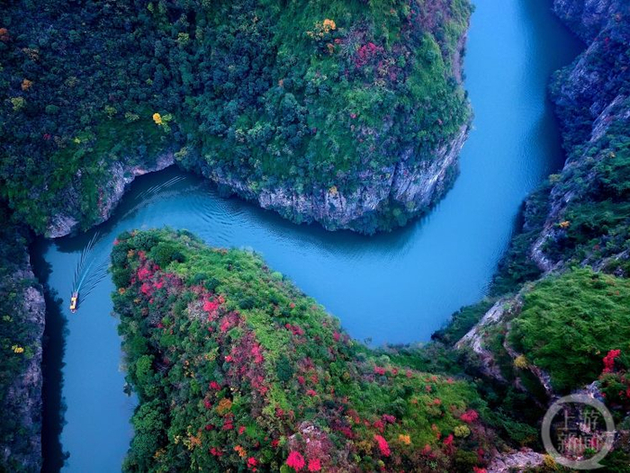 ▲神女溪，巫山文旅委供图