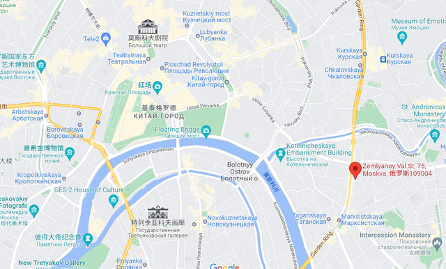 安琪酵母购置房产区位 图源谷歌地图 