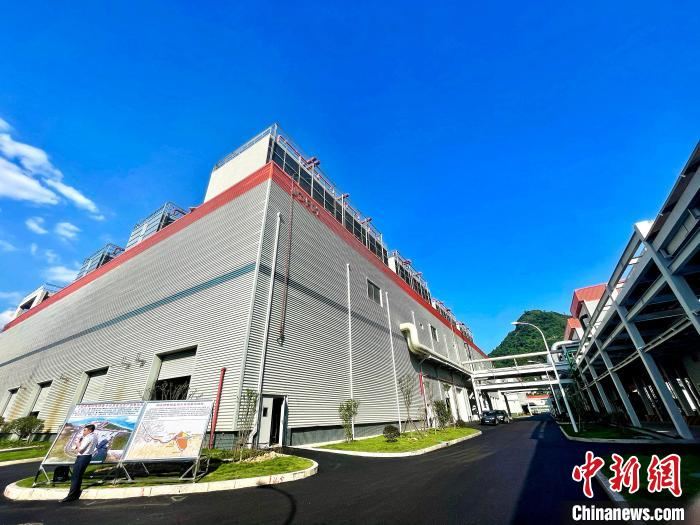 宁德时代新能源车里湾扩能项目基地初具规模。　吕巧琴 摄