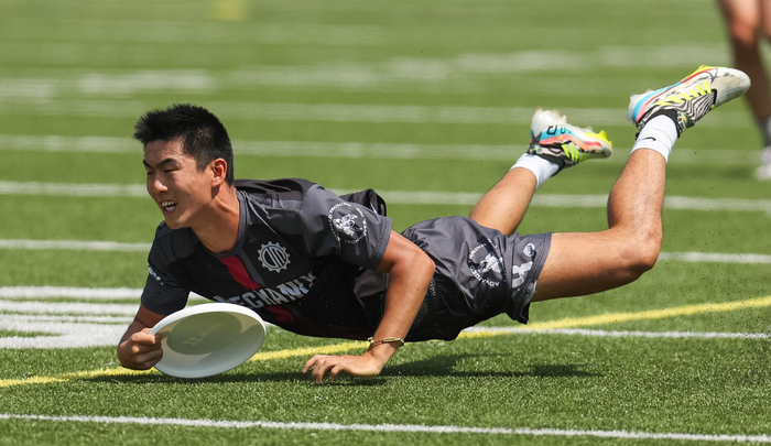 王逸鹏在比赛中。  受访者供图