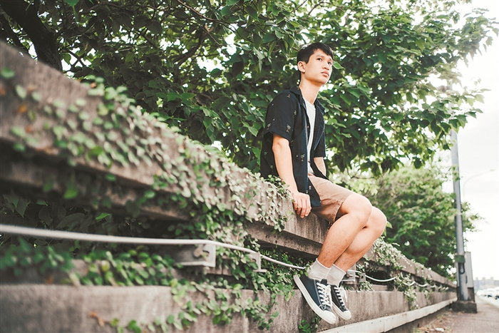     马华青年作家邓观杰。陈佩芸/摄