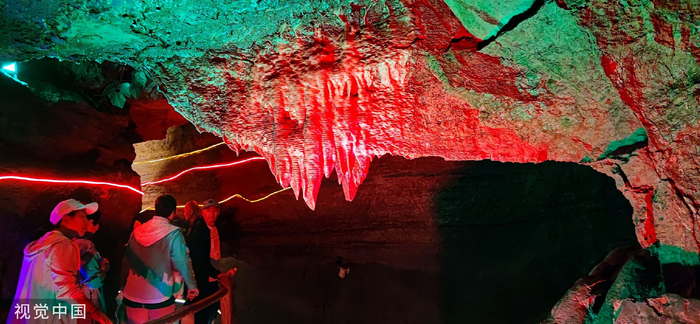 2021年7月1日，山东临沂，山东地下大峡谷。人民视觉&nbsp; 资料图