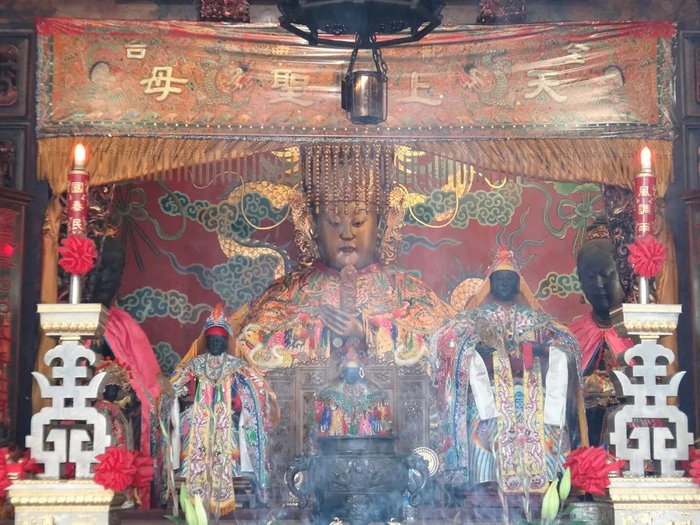 台南市中西区台南大天后宫妈祖像（资料图/维基百科）