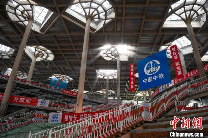 图为城市副中心图书馆。　中新社记者 田雨昊 摄