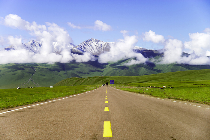 2017年5月30日，独库公路。资料图