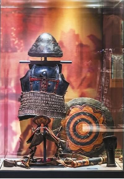 清代彝族皮甲。