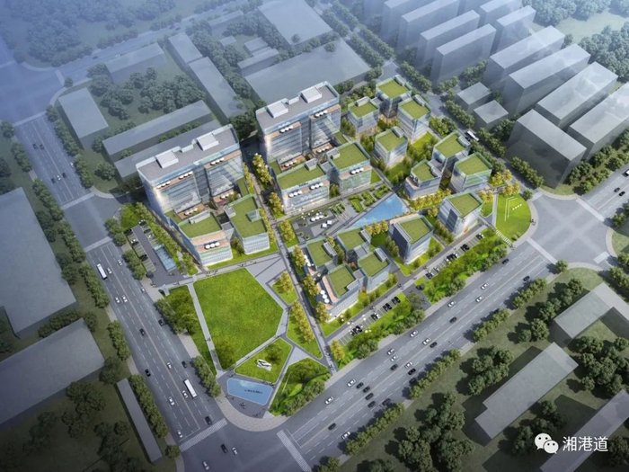 天心数谷鸟瞰效果图