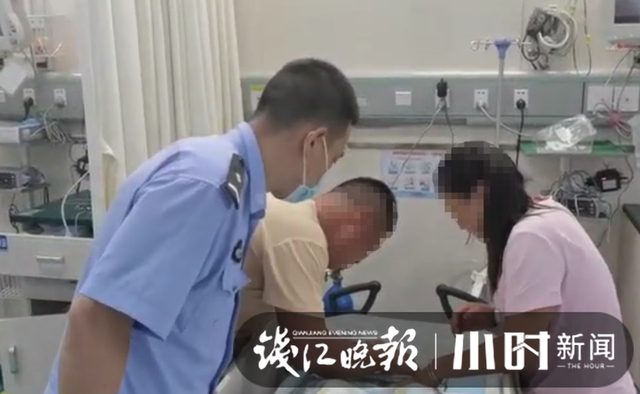 “知道小孩子没事，我们就放心了，真是太好了。”