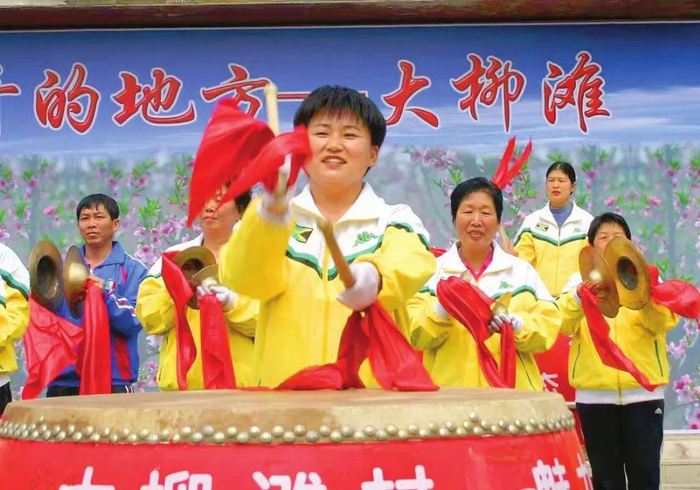 大柳滩村丰富文化生活