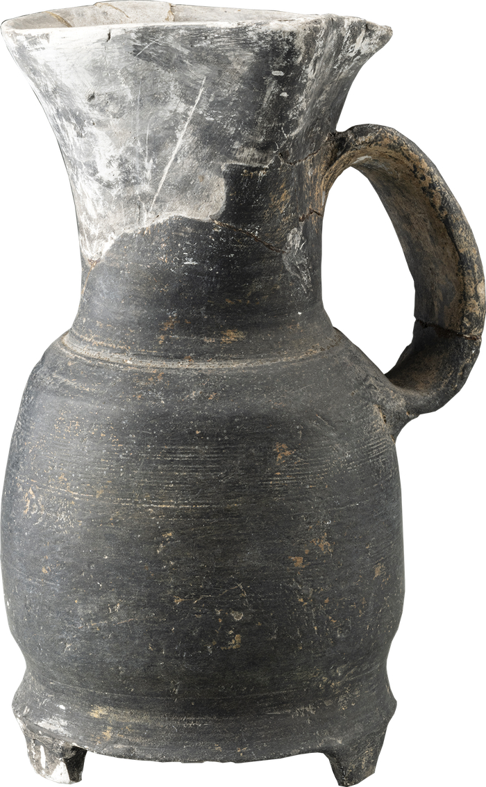 陶鬶形器夏代早期（公元前21世纪—前18世纪）登封王城岗遗址出⼟河南省文物考古研究院藏