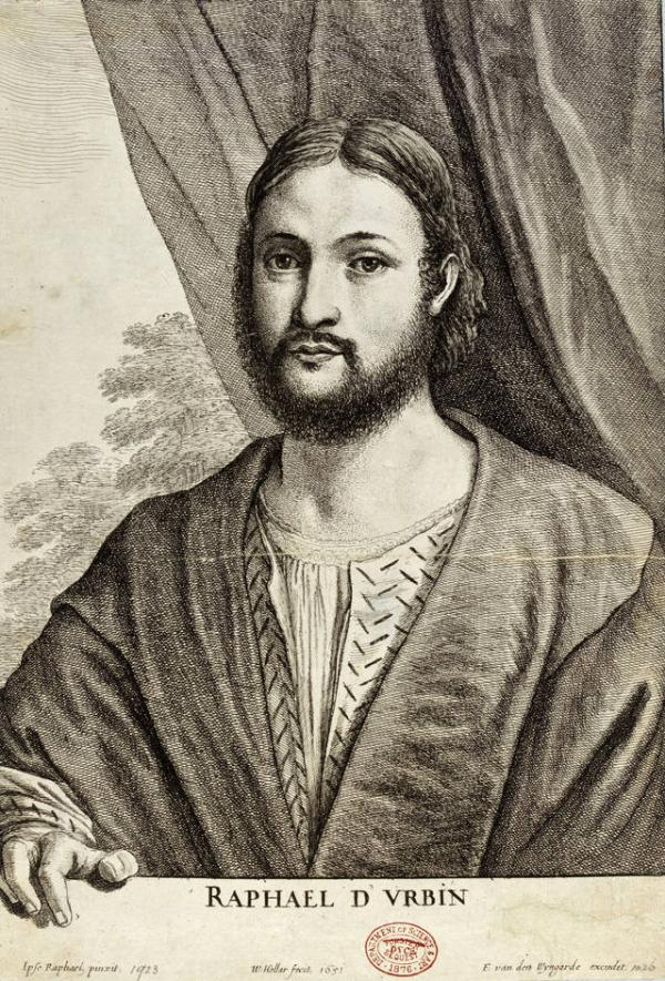 拉斐尔自画像  © Victoria and Albert Museum, London