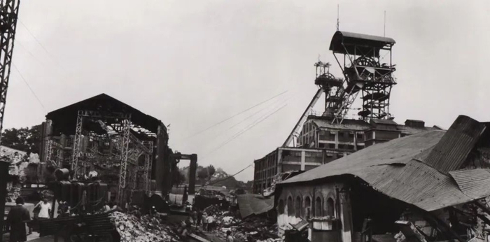 震后的开滦煤矿