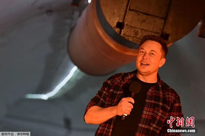 美国富豪埃隆·马斯克。