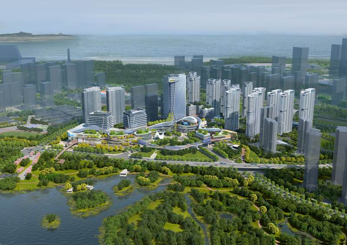 60万平方米的“微缩立体城市”  效果图