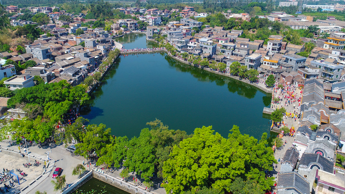 松塘村航拍图     章佳琳 摄影