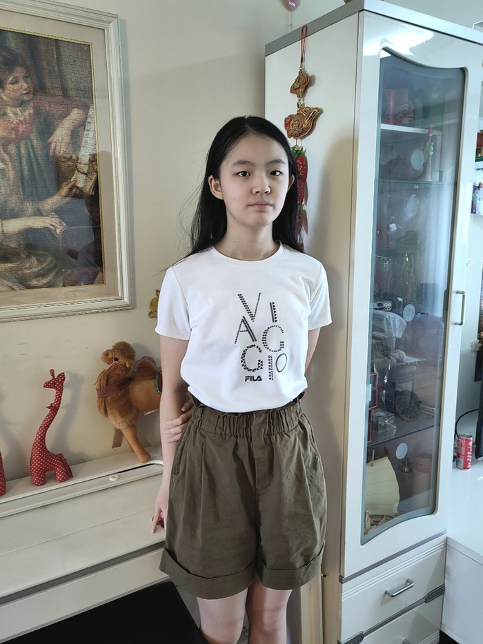 徐之涵高考后在家中。&nbsp; 本文图片 受访者提供