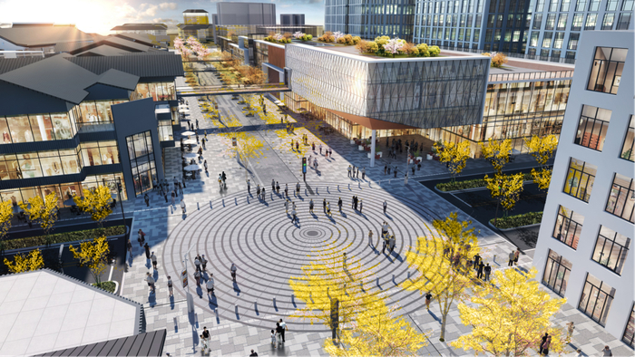 ▲翠微路效果图（以政府最终建设为准）