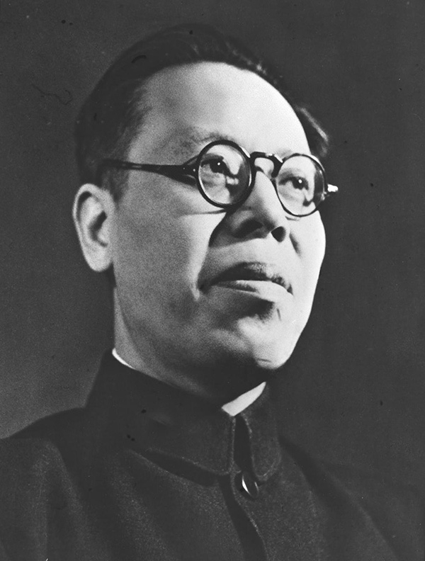 李立三同志遗像。图｜新华社