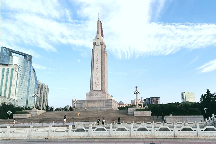 八一南昌起义纪念塔。
