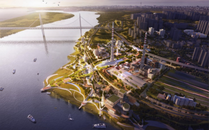 九龙坡区重庆电厂城市更新项目效果图