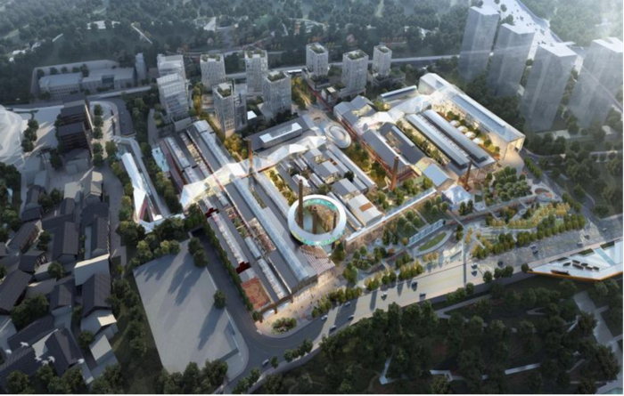 沙坪坝区重庆特钢厂城市更新项目效果图