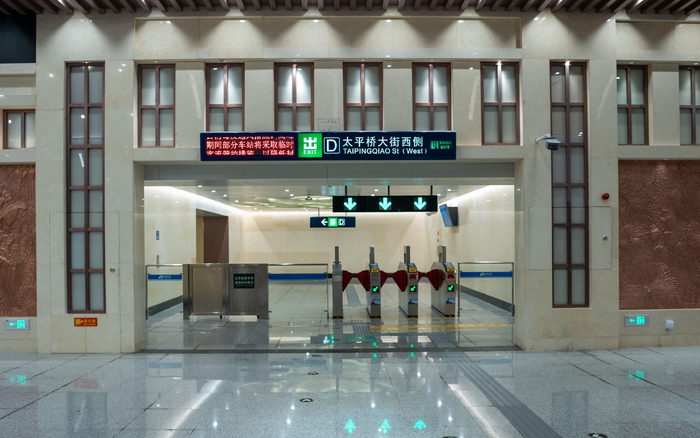 未来，乘客搭乘新线换乘站不再需要“长途跋涉”。图/IC photo