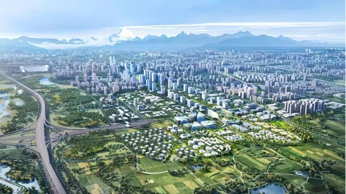 白鹭湾科技生态园意境图 | 图源网络