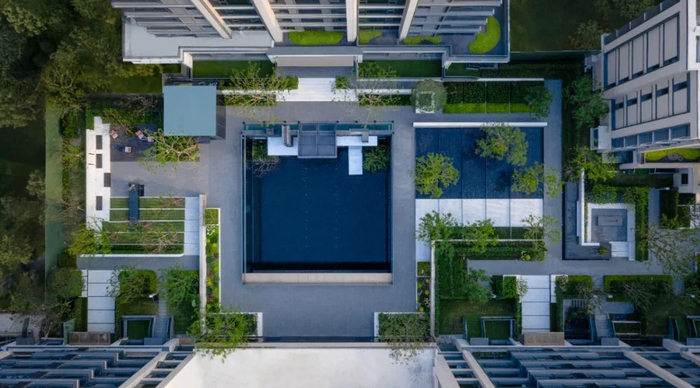 锦江金茂府实景图