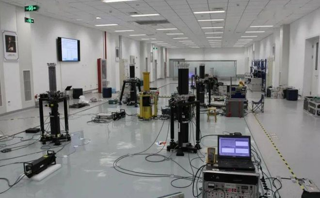中国计量科学研究院自主研制的光学干涉绝对重力仪参加国际比对。 资料图