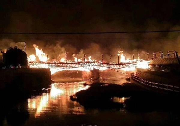 步月桥火灾&nbsp;福建交通广播微信公号 图