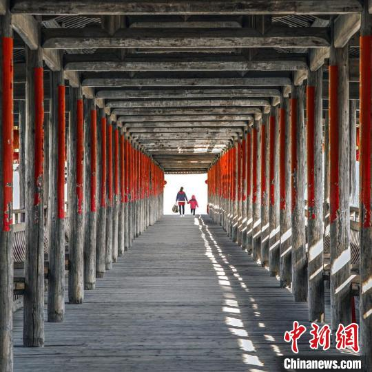 万安桥，摄于2018年4月。　缪福森 摄