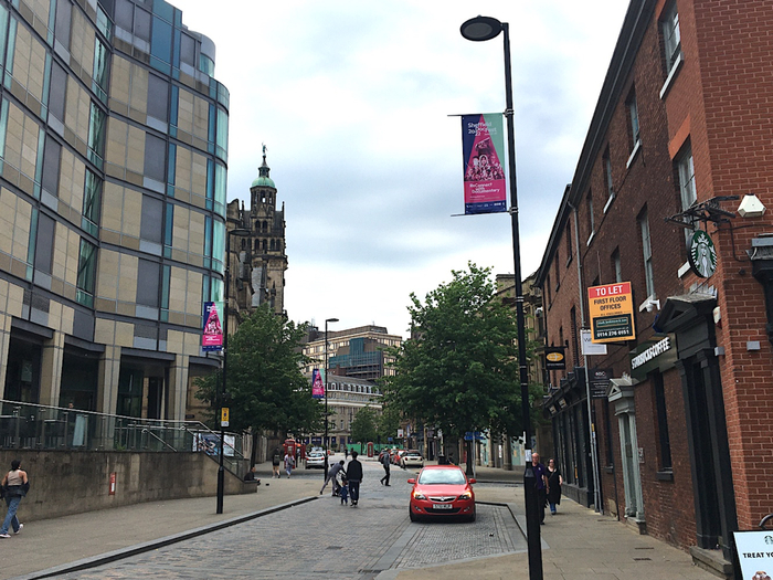 谢菲尔德市中心2022年电影节海报