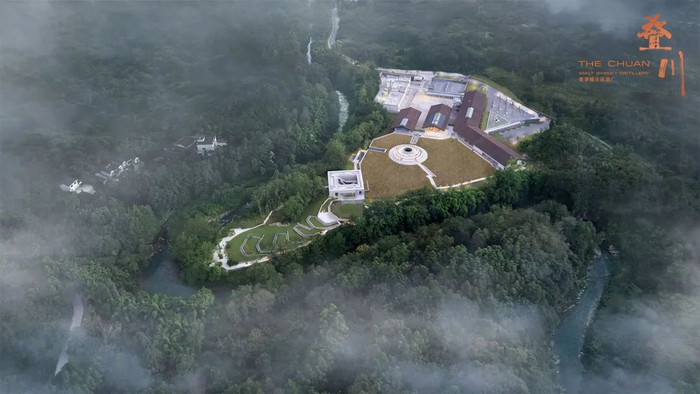 ▲保乐力加叠川麦芽威士忌酒厂