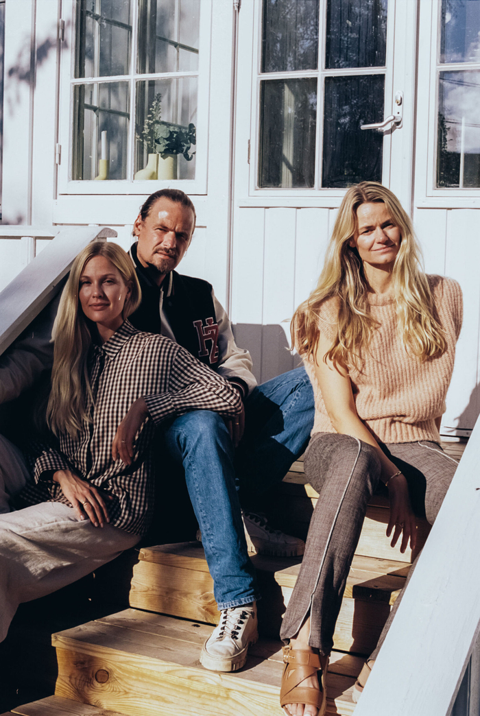 　从左到右：Maria Skappel Holzweiler、Andreas Holzweiler、Susanne Holzweiler