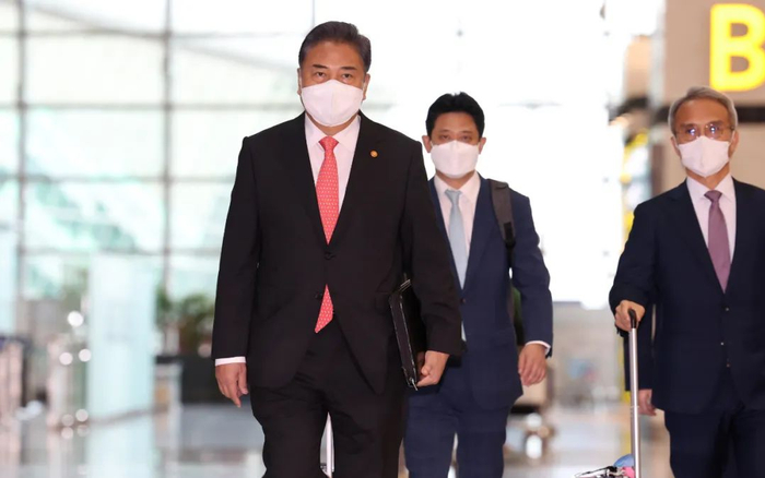 ▲韩国外长朴振。资料图。图/IC photo