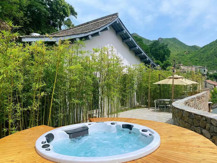 改建后的黄岭西村民宿。受访者供图