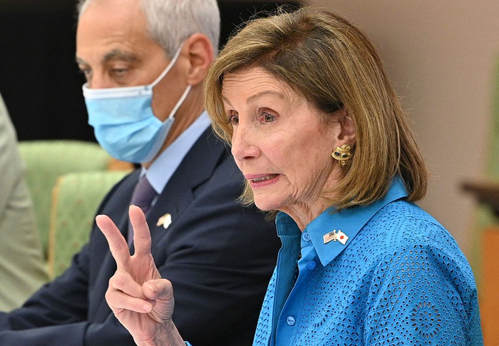 美国众议院议长佩洛西。视觉中国 图