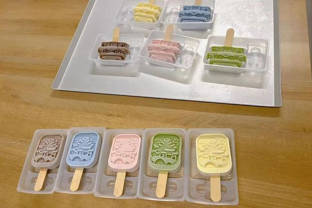 观音兜、马头墙雪糕 “乐游上海”微信公号 图