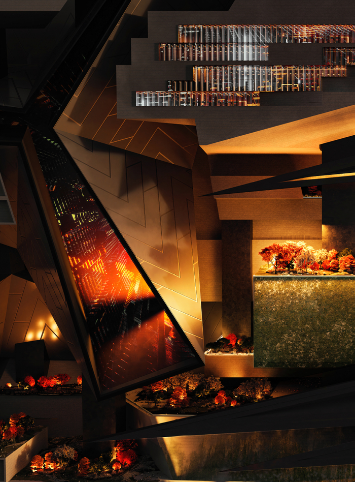 ▲“线”视觉效果图。受访者供图