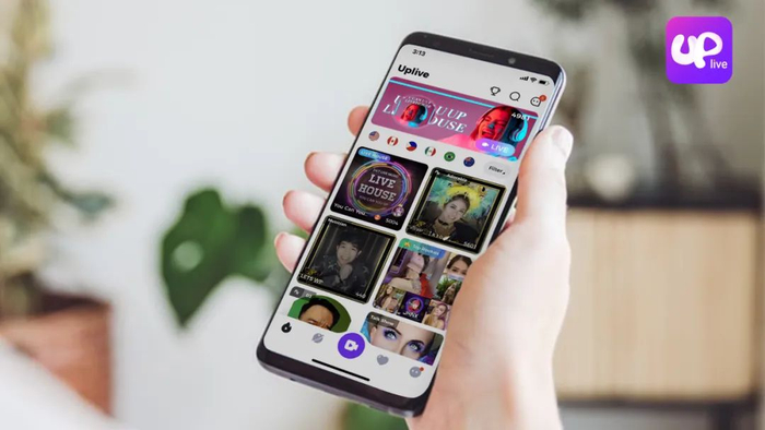 ▲图：Uplive产品页面