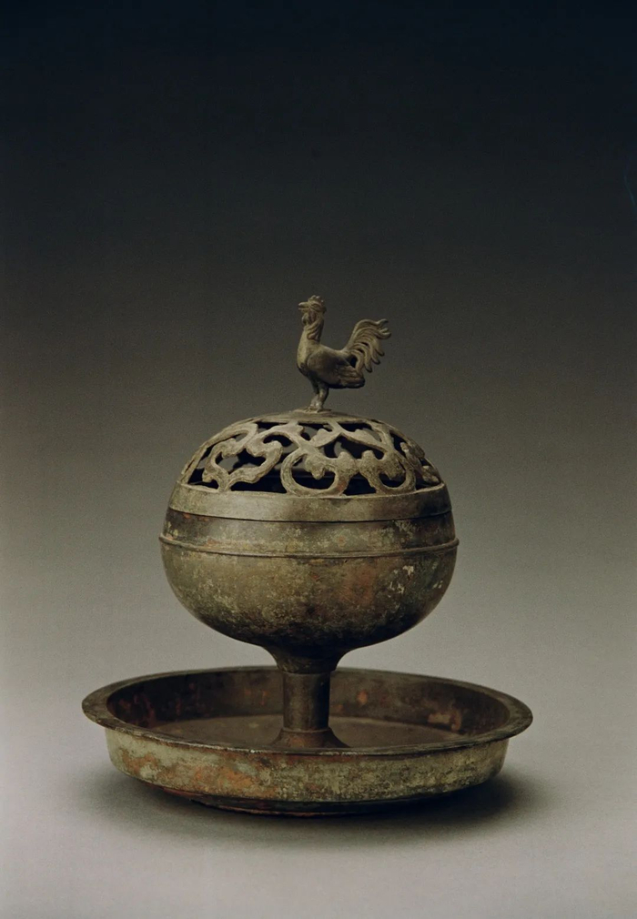 云纹透花铜熏炉 河南博物院藏